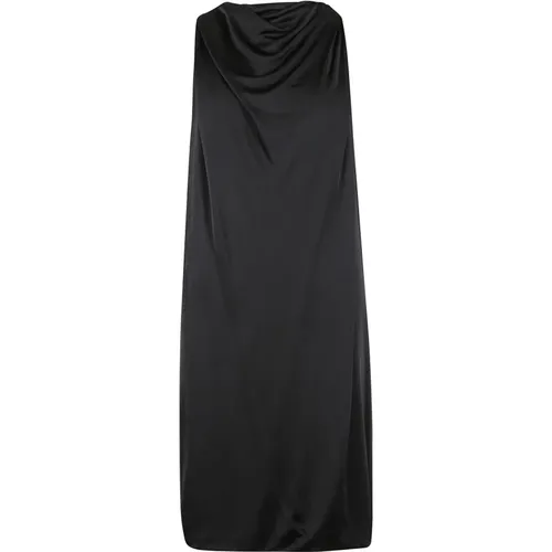 Twisted Back Knee-Length Scarf Dress , female, Sizes: S - Lanvin - Modalova