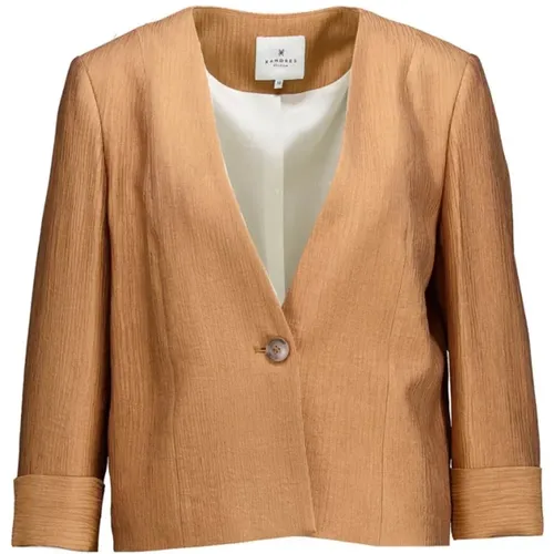 Elegant Bastiena Blazer , female, Sizes: XL - Xandres - Modalova