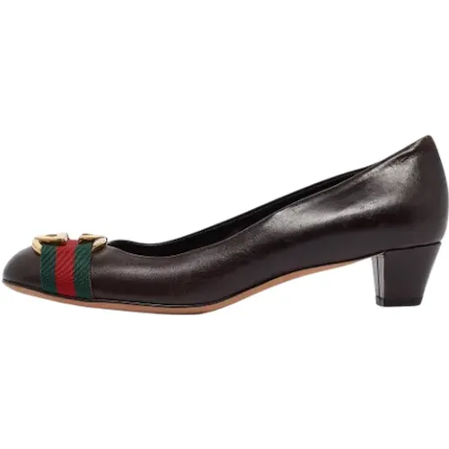 Pre-owned Leder heels Gucci Vintage - Gucci Vintage - Modalova