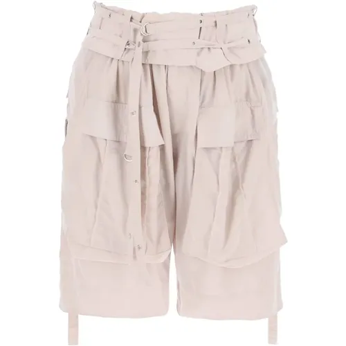 Cargo Shorts mit Umgeschlagenem Bund - Isabel marant - Modalova