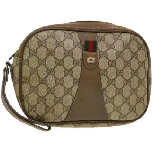 Leather Vintage Shoulder Bag , female, Sizes: ONE SIZE - Gucci Vintage - Modalova