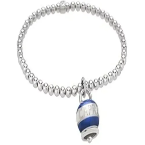 Bell-shaped Silver Bracelet for Women , female, Sizes: M - Chantecler - Modalova