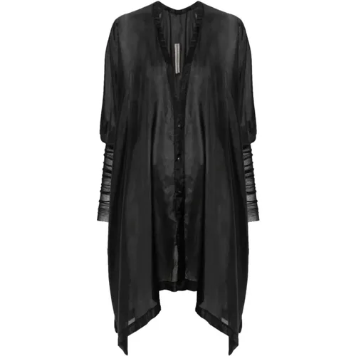 Camicia - Zero Shirt , female, Sizes: ONE SIZE - Rick Owens - Modalova