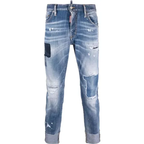 Klassische 5-Pocket-Jeans , Herren, Größe: M - Dsquared2 - Modalova