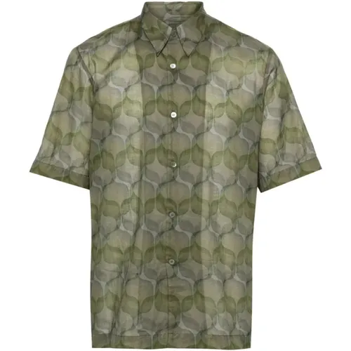 Short Sleeve Shirts , Herren, Größe: XL - Dries Van Noten - Modalova