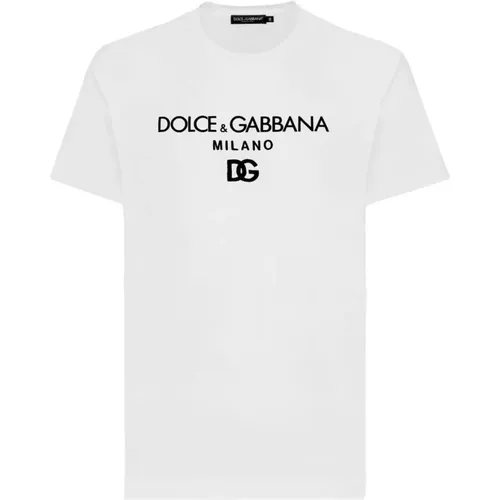 Casual Cotton T-Shirt G8Pd7Zg7B9Xw0800 , male, Sizes: 2XL, M, XL - Dolce & Gabbana - Modalova