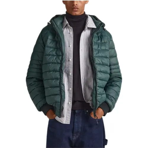 Polyamide Jacket with Timeless Design , male, Sizes: S, XL - Pepe Jeans - Modalova
