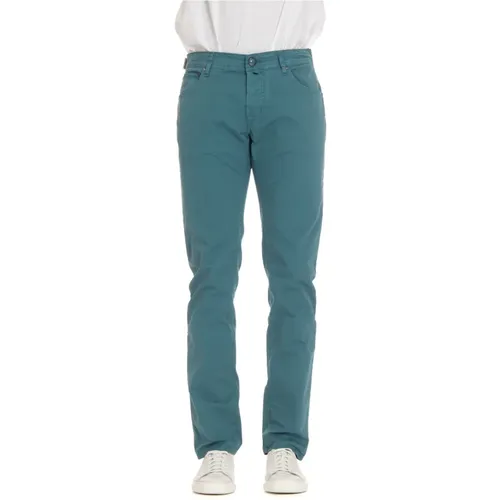 Slim Fit 5-Pocket Pants , male, Sizes: W33, W36 - Jacob Cohën - Modalova