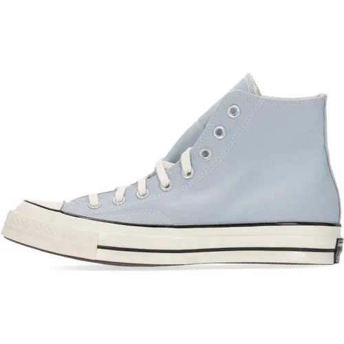 Blaue Hi-Top Sneaker mit Logo-Patch - Converse - Modalova