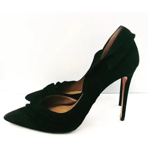 Pre-ownedSuedeheels , female, Sizes: 7 UK - Aquazzura Pre-owned - Modalova