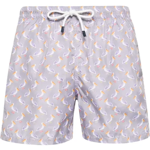 Eco Swim Shorts , male, Sizes: 2XL - Fedeli - Modalova