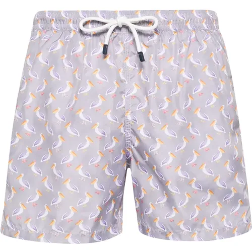 Eco Swim Shorts , male, Sizes: L, 2XL - Fedeli - Modalova