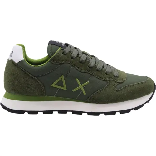 Stylish Sneaker with Boquerones Detailing , male, Sizes: 12 UK, 10 UK, 9 UK, 7 UK, 6 UK, 11 UK, 8 UK - Sun68 - Modalova