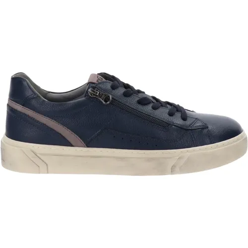 Herren Leder Sneakers Nerogiardini - Nerogiardini - Modalova