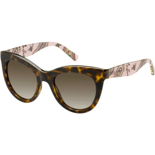 Stilvolle Sonnenbrille mit braunen Gläsern,Stilvolle Sonnenbrille Blau/Bedruckte Graue Linse,Rote Print Sonnenbrille TH 1480/O/S - Tommy Hilfiger - Modalova