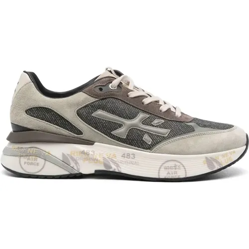 Suede and Polyamide Sneakers , male, Sizes: 7 UK, 12 UK, 10 UK - Premiata - Modalova