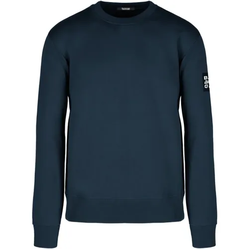 Cotton Crew-neck Sweatshirt , male, Sizes: M, 2XL, S, L, XL - BomBoogie - Modalova