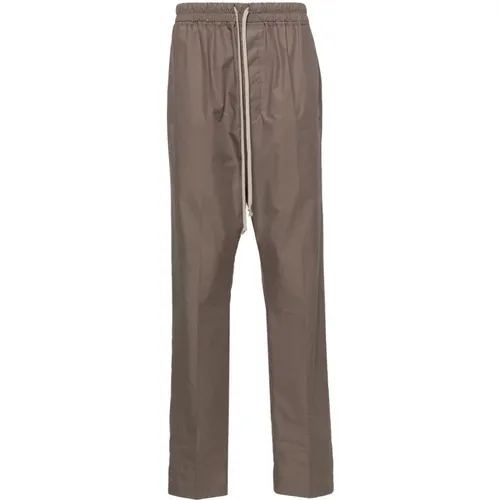 Cotton Trousers , male, Sizes: L, XL, 2XL - Rick Owens - Modalova