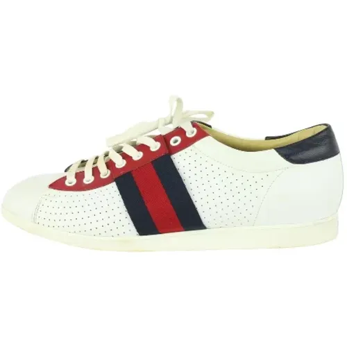 Vintage Stoff Sneakers - Gucci Vintage - Modalova