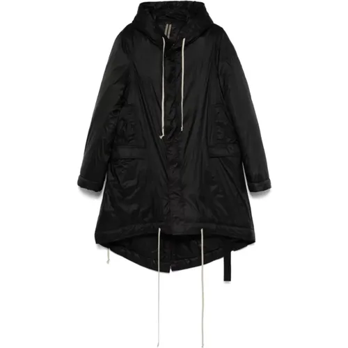 Fishtail Parka Jacket , female, Sizes: M, XL, L, S - Rick Owens - Modalova