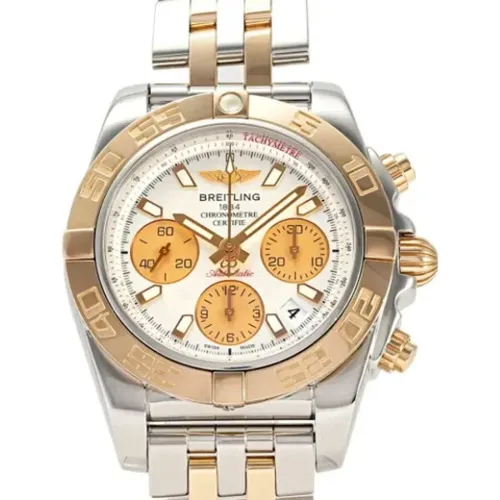 Pre-owned Rose Gold watches , male, Sizes: ONE SIZE - Breitling Pre-owned - Modalova