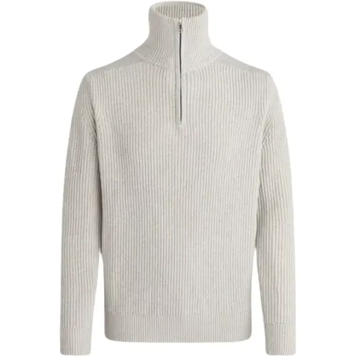 Gerippter Quarter Zip Pullover - Belstaff - Modalova