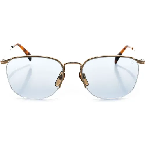 Quadratische Metallsonnenbrille , Herren, Größe: ONE Size - Eyewear by David Beckham - Modalova