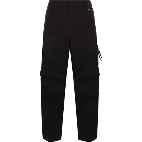 Schwarze Stylische Hose Fendi - Fendi - Modalova