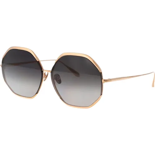 Camila Sunglasses , female, Sizes: 63 MM - Linda Farrow - Modalova