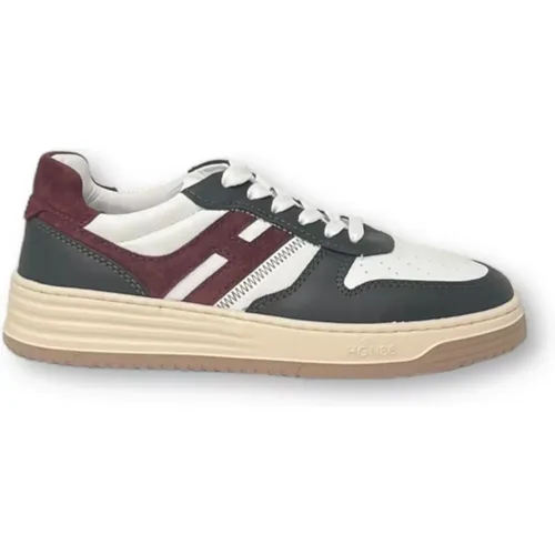 Laced Sneakers , female, Sizes: 5 1/2 UK, 6 1/2 UK, 4 UK, 3 UK, 6 UK, 4 1/2 UK, 5 UK - Hogan - Modalova