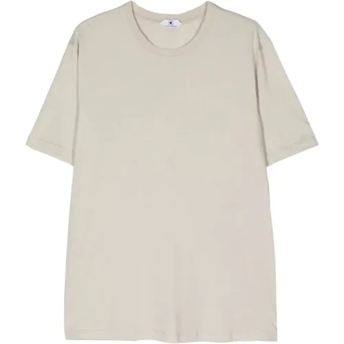 Pearl Grey Kiss T-Shirt , Herren, Größe: 3XL - Kired - Modalova
