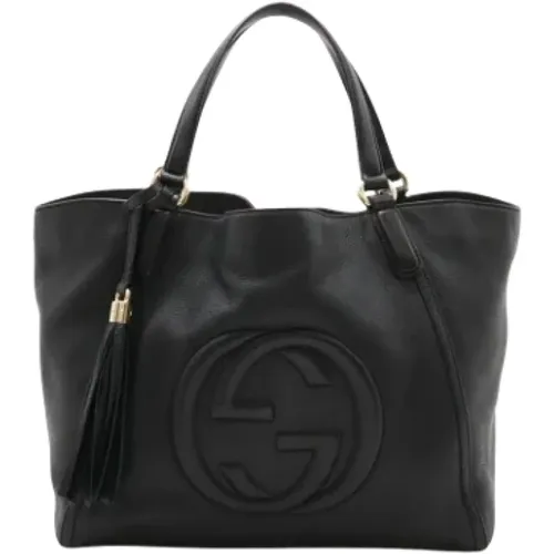 Pre-owned Leather gucci-bags , female, Sizes: ONE SIZE - Gucci Vintage - Modalova