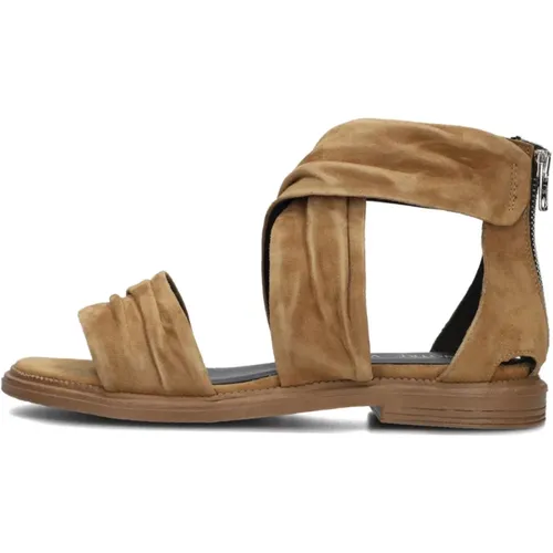 Flat Sandalen , Damen, Größe: 41 EU - Notre-v - Modalova