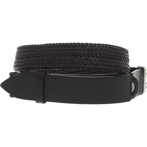 Woven Leather Belt Aw24 , male, Sizes: ONE SIZE - Orciani - Modalova