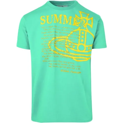 Sommer Klassik T-Shirt , Damen, Größe: L - Vivienne Westwood - Modalova