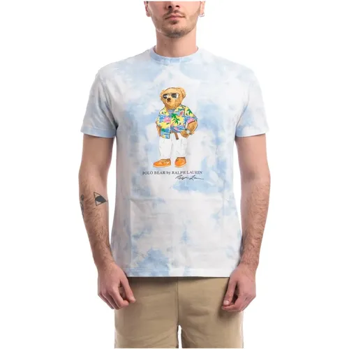 Casual Cotton T-shirt for Men , male, Sizes: S, L - Polo Ralph Lauren - Modalova