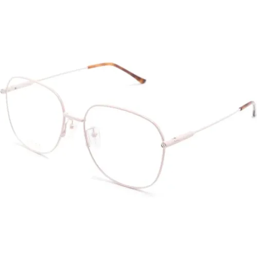 Rosa Optische Brille für den Alltag , Damen, Größe: 59 MM - Gucci - Modalova