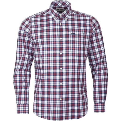 Foxlow Tailored Shirt in Chilli Red , male, Sizes: XL - Barbour - Modalova