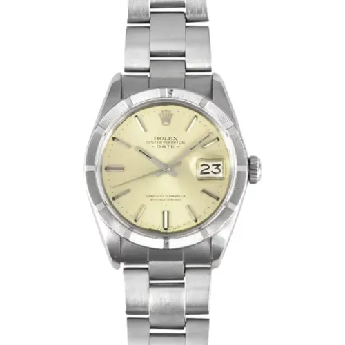 Pre-owned Stainless Steel watches , female, Sizes: ONE SIZE - Rolex Vintage - Modalova