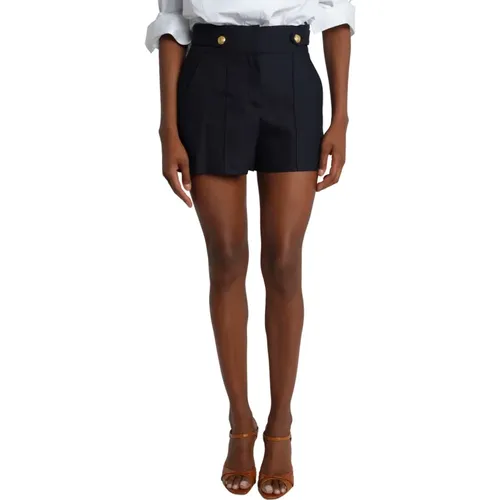 Buttoned Shorts by , female, Sizes: M, 2XS - Veronica Beard - Modalova