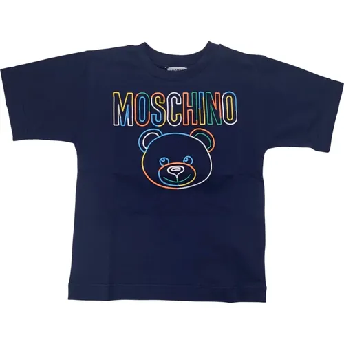 Niedliches Bären Baby T-Shirt - Moschino - Modalova
