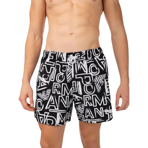 Sea Clothing with Side Pockets , male, Sizes: 2XL, XL - Emporio Armani - Modalova