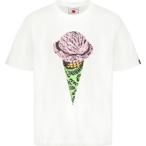 Bedrucktes Baumwoll-T-Shirt - ICECREAM - Modalova