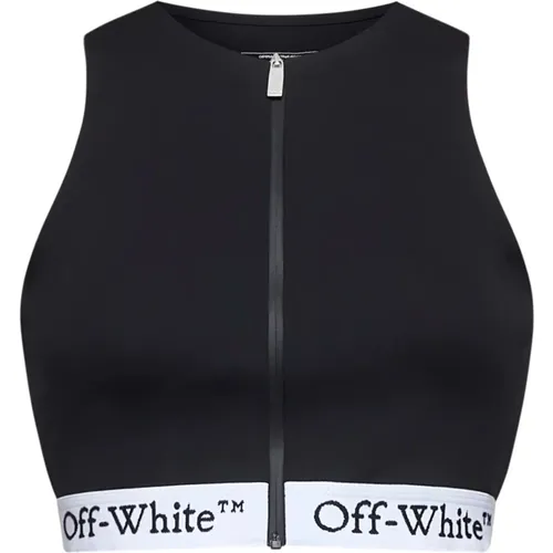 Top , female, Sizes: M - Off White - Modalova