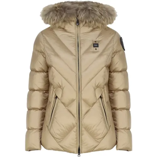 Stylish Coats Alicia , female, Sizes: S, L, XL - Blauer - Modalova