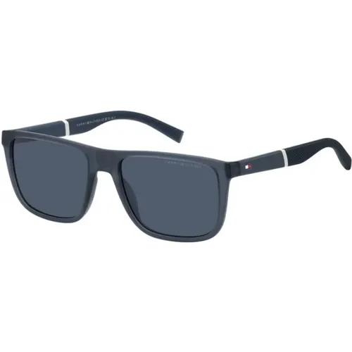 Matte Sunglasses with Lenses , unisex, Sizes: 56 MM - Tommy Hilfiger - Modalova