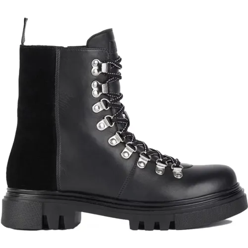 Stylish Leather Hiker Boots , female, Sizes: 4 UK - Barbour - Modalova