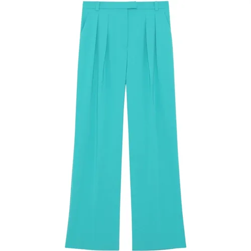 Modern Fit Wide Trousers , female, Sizes: 3XS - PATRIZIA PEPE - Modalova