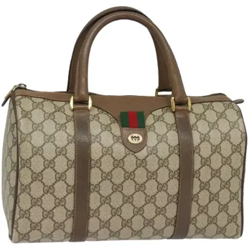 Pre-owned Leder reisetaschen - Gucci Vintage - Modalova