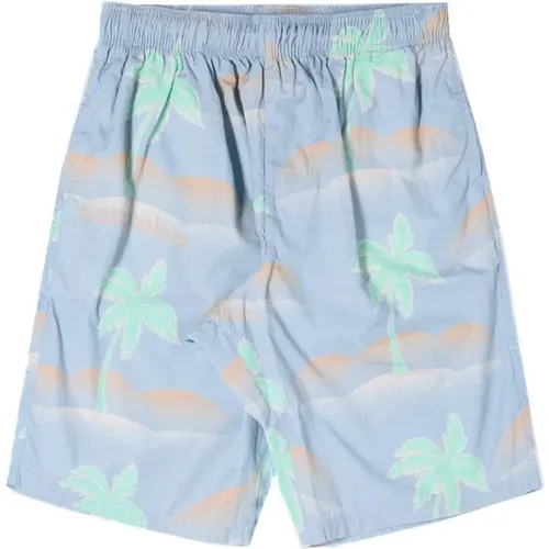 Chiba Palm Shorts , male, Sizes: S - Edwin - Modalova